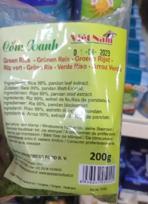 Viet Nam Green Rice 200g 